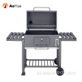 Dobrando Ferro ao ar livre Fácil Move BBQ Grills